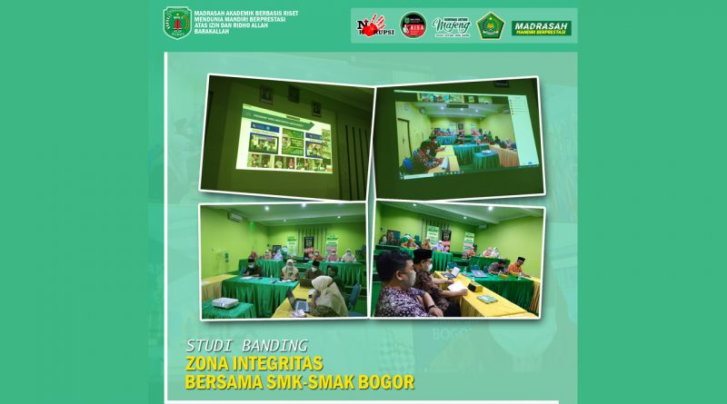 Studi Banding Virtual Zona Integritas MAN 2 Kudus bersama SMK-SMAK Bogor
