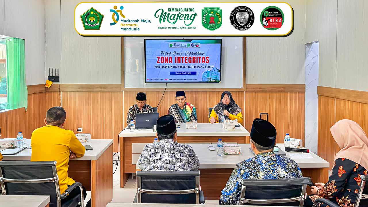 MAN 2 Kudus Terima Kunjungan Studi Tiru Zona Integritas dari MAN IC ...