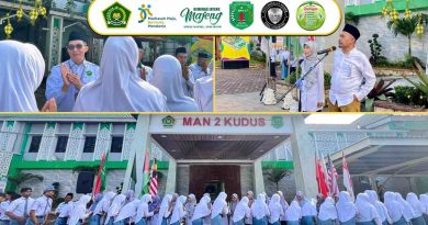 MAN 2 Kudus Gelar Apel dan Halal Bihalal, Sekaligus Perpisahan Purna Tugas Guru