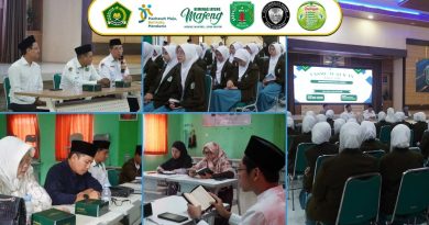 Santri Tahfidz Boarding School Darul Adzkiya’ MAN 2 Kudus Ikuti Tasmi’ Al-Qur’an 5 Juz Bil Ghoib