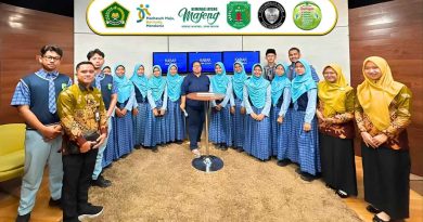 Belajar dari Ruang Redaksi, Murid MAN 2 Kudus Kunjungi TVKU Udinus Semarang